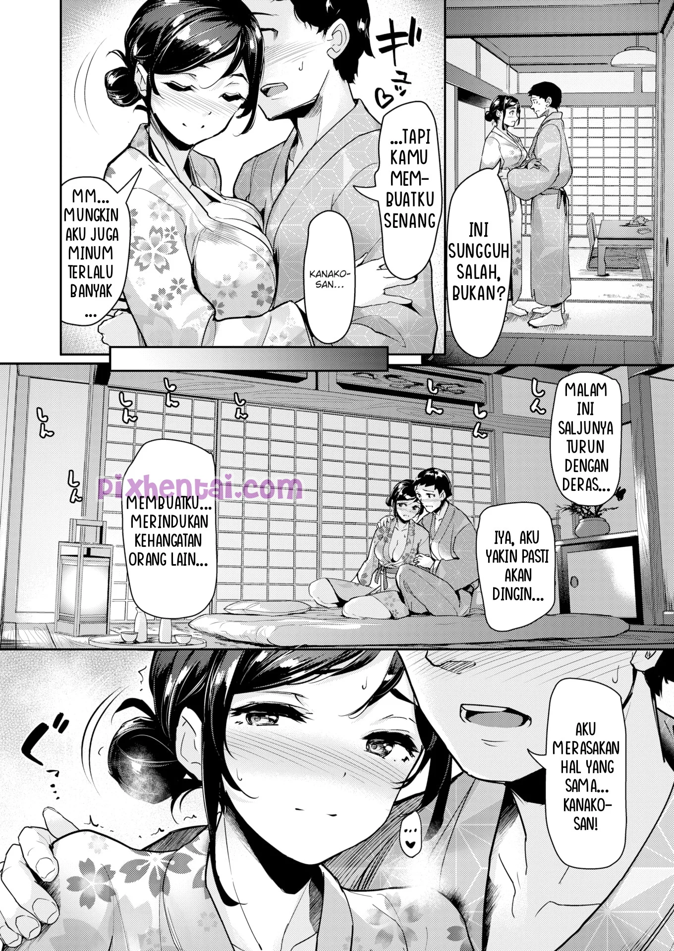 Komik hentai xxx manga sex bokep Kehangatan Tetangga di Malam Bersalju 6